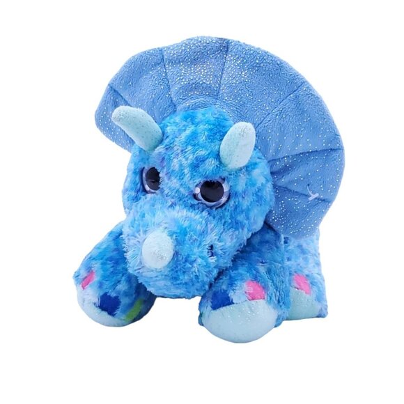 Wild‎ Republic Triceratops Dinosaur Plush Stuffed Animal 12 Inch Beans - Picture 10 of 10